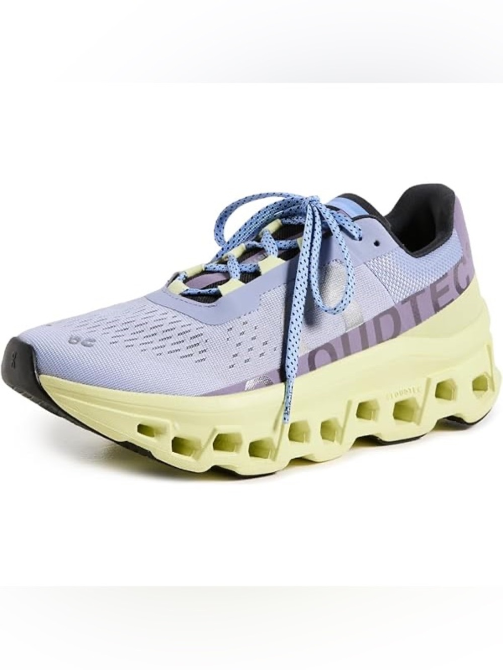 On Cloudmonster Green & Blue Shoes